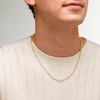 10K Semi-Solid Cuban Curb Chain Made in Italy