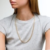 10K Hollow Gold Loose Rope Chain Made in Italy - 24"