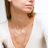 10K Hollow Gold Diamond-Cut Valentino Chain - 22"
