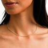 10K Semi-Solid Gold Cuban Curb Chain