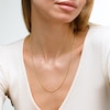 10K Hollow Gold Diamond-Cut Rambo Curb Chain