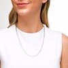Sterling Silver Flat Curb Chain - 20"