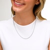 Sterling Silver Diamond-Cut Curb Chain Made in Italy