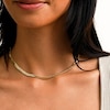 10K Semi-Solid Gold Diamond-Cut Double Curb Chain Made in Italy