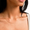 14K Hollow Gold Diamond-Cut Box Chain
