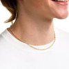 10K Semi-Sold Twisted Curb Chain