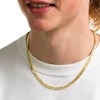 10K Semi-Sold Gold Tight Curb Chain