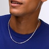 Sterling Silver Diamond Cut Figarucci Chain Made in Italy
