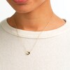 14K Gold Plated Diamond Accent Heart Pendant - 18"