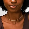 ​​​​​​​Child's 14K Hollow Gold Rope Chain -15"