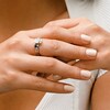 Sterling Silver CZ Claddagh Ring - Size 7