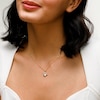 14K Gold Plated Diamond Accent Small Star Necklace Charm