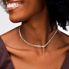 Child's Sterling Silver Diamond-Cut Curb Chain Made in Italy - 15"