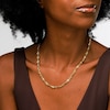 10K Semi-Solid Gold Twisted Curb Chain - 20"