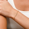 10K Solid Gold Phoenix Chain Bracelet Made in Italy - 7.5"