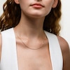 10K Solid Gold Diamond-Cut Bead Chain - 18"