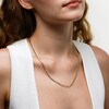 10K Solid Gold Pavé Mariner Chain - 20"