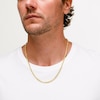 10K Hollow Gold Bonded Rope Chain - 22"