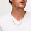 10K Hollow Gold Bonded Curb Chain - 22"
