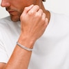 ​​​​​​​Sterling Silver Miami Cuban Chain Bracelet Made in Italy - 8.5"