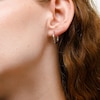 Sterling Silver Hollow Continuous Hoops