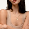 10K Solid Gold Lion Head Necklace Charm