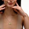 10K Solid Gold Open Bible Necklace Charm