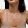 10K Solid Gold Cowboy Boot Necklace Charm