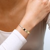 10K Solid Gold Curb ID Bracelet - 7.5"