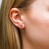 Sterling Silver Initial "C" Studs