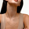 10K Semi-Solid Gold Round Box Chain - 20"