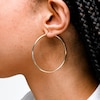 10K Hollow Gold Hoops
