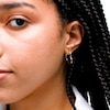 10K Gold Open Heart Hoops