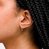 10K Hollow Gold Lightweight Hoops