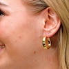 10K Gold Bonded Square Hoops