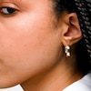 10K Hollow Gold Wide Hoops