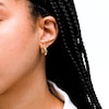 10K Hollow Gold Thick Hoops