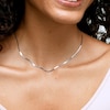 Sterling Silver Herringbone Chain - 16" + 1"
