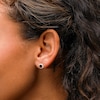 10K Gold CZ Birthstone Studs
