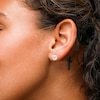 10K Gold CZ Birthstone Studs