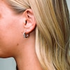 Sterling Silver Dolphin Hoops