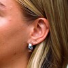 Sterling Silver Polished Wide Hoops