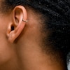 10K Gold Diamond-Cut Ear Cuff