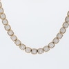 14K Gold Plated 1/2 CT. T.W. Lab-Grown Diamond Cushion Necklace - 20"