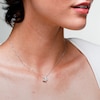 Sterling Silver Synthetic Opal Huggie Hoops
